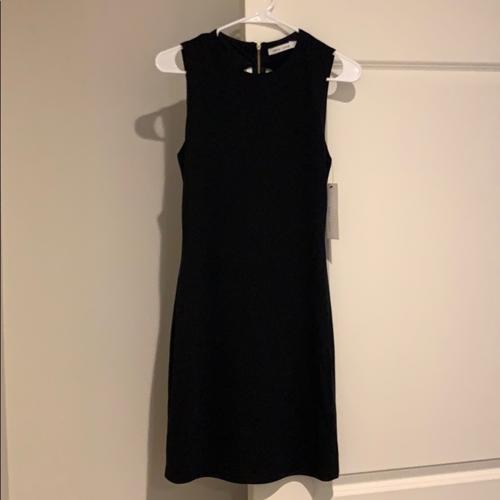 NWT bishop + young ponte dress with back zipper